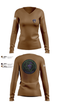 SMPD Mental Health Unit 50608252 Women's Long Sleeve V-neck Shirt - 3