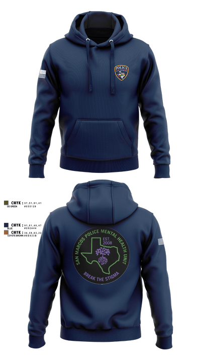 SMPD Mental Health Unit 50608252 Hoodie - 1