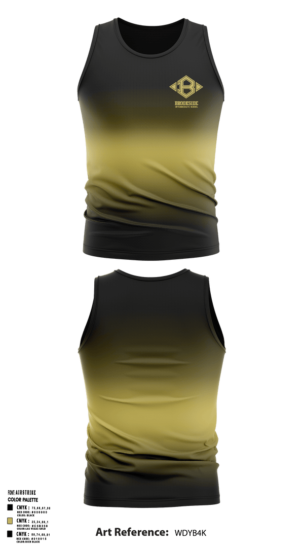 Brookside Intermediate School Track 14576731 Tank Top - 2