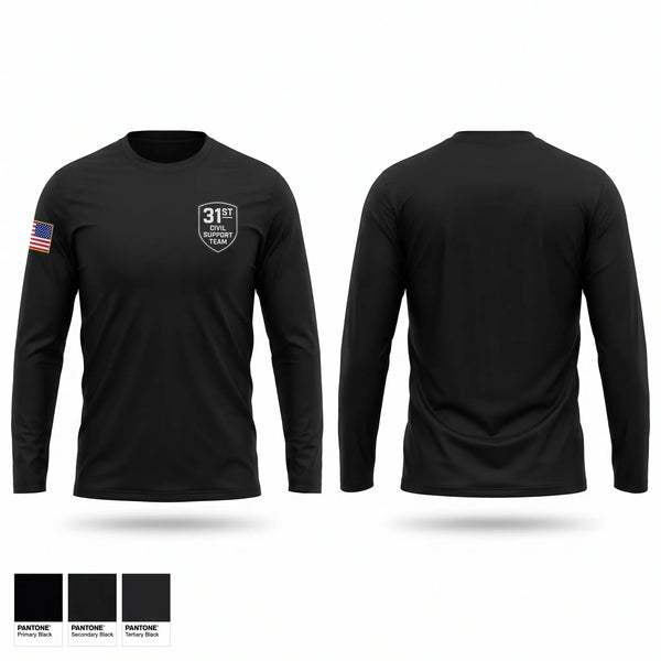 Long Sleeve Performance Shirt, 31st CST, Army, Teamtime, Team time, sublimation, custom sports apparel, team uniforms, spirit wear, spiritwear, sports uniforms, custom shirts, team store, custom team store, fundraiser sports, apparel fundraiser