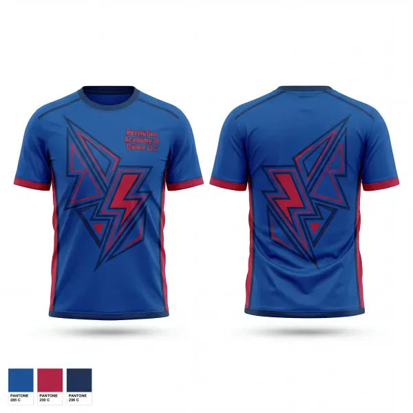 Old School Cotton Feel Shirt, Revolution Academy of Dance LLC, , Teamtime, Team time, sublimation, custom sports apparel, team uniforms, spirit wear, spiritwear, sports uniforms, custom shirts, team store, custom team store, fundraiser sports, apparel fundraiser