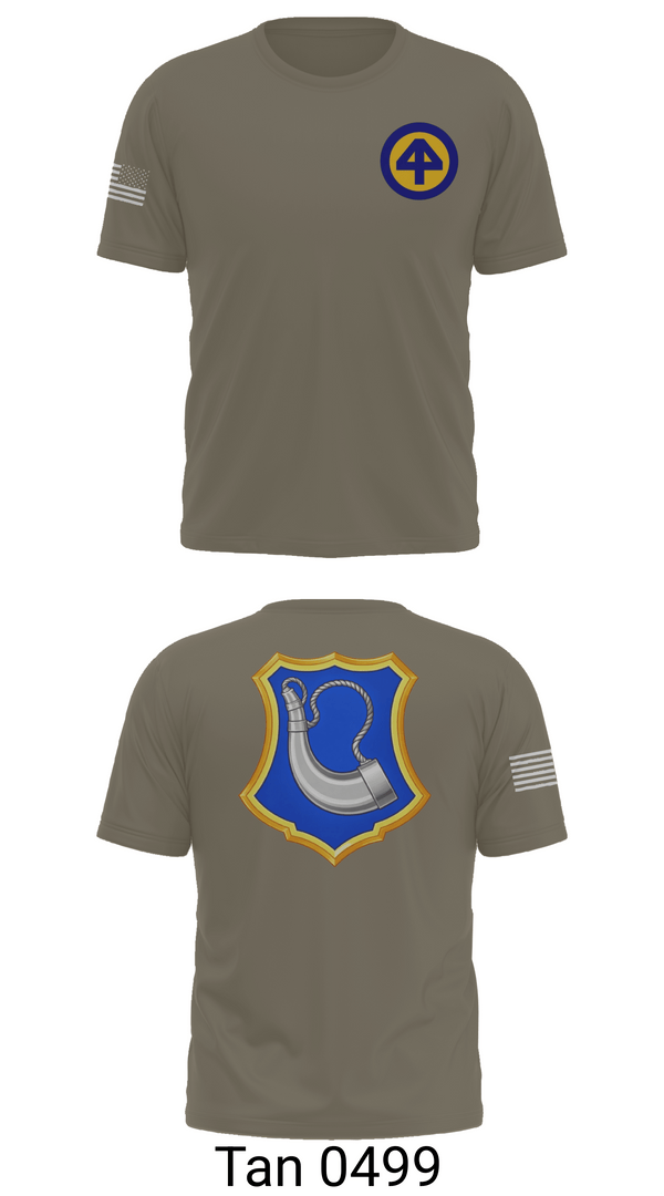 Old School Cotton Feel Shirt, HHC 1/181, National Guard, Teamtime, Team time, sublimation, custom sports apparel, team uniforms, spirit wear, spiritwear, sports uniforms, custom shirts, team store, custom team store, fundraiser sports, apparel fundraiser