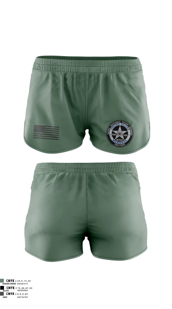 Ranger Panties, US Marshals PNVOTF, Police, Teamtime, Team time, sublimation, custom sports apparel, team uniforms, spirit wear, spiritwear, sports uniforms, custom shirts, team store, custom team store, fundraiser sports, apparel fundraiser