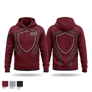 Hoodie, Addison volunteer, Fire Department, Teamtime, Team time, sublimation, custom sports apparel, team uniforms, spirit wear, spiritwear, sports uniforms, custom shirts, team store, custom team store, fundraiser sports, apparel fundraiser