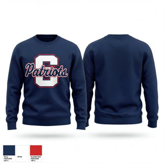 Crew Neck Sweatshirt, Parkersburg South Patriots, Baseball, Teamtime, Team time, sublimation, custom sports apparel, team uniforms, spirit wear, spiritwear, sports uniforms, custom shirts, team store, custom team store, fundraiser sports, apparel fundraiser