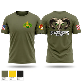 Old School Cotton Feel Shirt, L TRP, 3/3CR, Army, Teamtime, Team time, sublimation, custom sports apparel, team uniforms, spirit wear, spiritwear, sports uniforms, custom shirts, team store, custom team store, fundraiser sports, apparel fundraiser