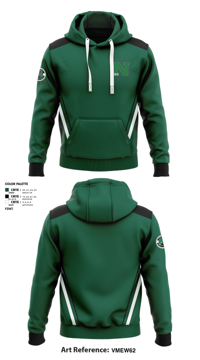 Des Moines North High School	Baseball 75135346 Hoodie -1