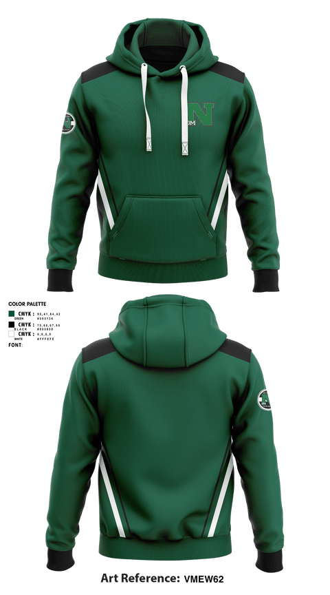 Des Moines North High School	Baseball 75135346 Hoodie -1