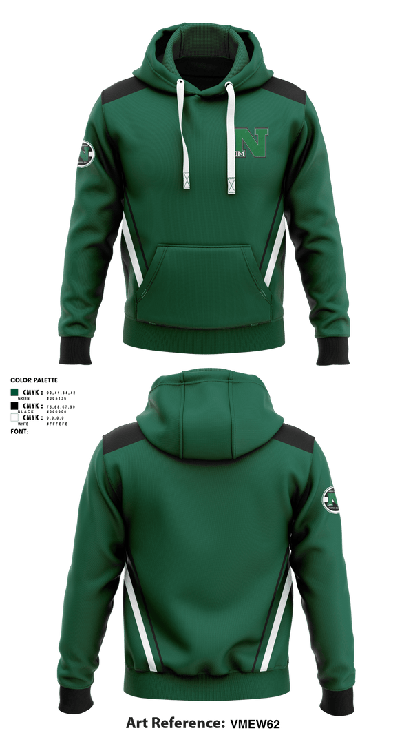 Des Moines North High School	Baseball 75135346 Hoodie -1