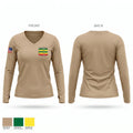 63rd Army Band 82282304 Women's Long Sleeve V-neck Shirt - 1