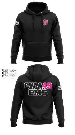 Hoodie, Coudersport Ems, EMS/EMT, Teamtime, Team time, sublimation, custom sports apparel, team uniforms, spirit wear, spiritwear, sports uniforms, custom shirts, team store, custom team store, fundraiser sports, apparel fundraiser