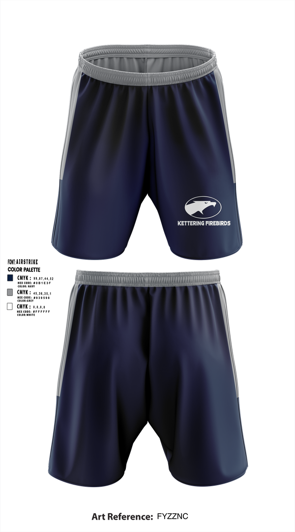 Athletic Shorts With Pockets, Kettering Firebirds, , Teamtime, Team time, sublimation, custom sports apparel, team uniforms, spirit wear, spiritwear, sports uniforms, custom shirts, team store, custom team store, fundraiser sports, apparel fundraiser