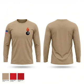 Long Sleeve Performance Shirt, AMMO, Air Force, Teamtime, Team time, sublimation, custom sports apparel, team uniforms, spirit wear, spiritwear, sports uniforms, custom shirts, team store, custom team store, fundraiser sports, apparel fundraiser