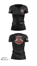 Edinburgh Water Rescue 3173140 Women's Short Sleeve V-neck Shirt - 21