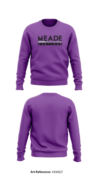 MEADE HIGH SCHOOL BASEBALL 21626671 Crew Neck Sweatshirt -10