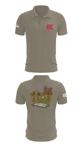 Short Sleeve Performance Polo, 152, Army, Teamtime, Team time, sublimation, custom sports apparel, team uniforms, spirit wear, spiritwear, sports uniforms, custom shirts, team store, custom team store, fundraiser sports, apparel fundraiser