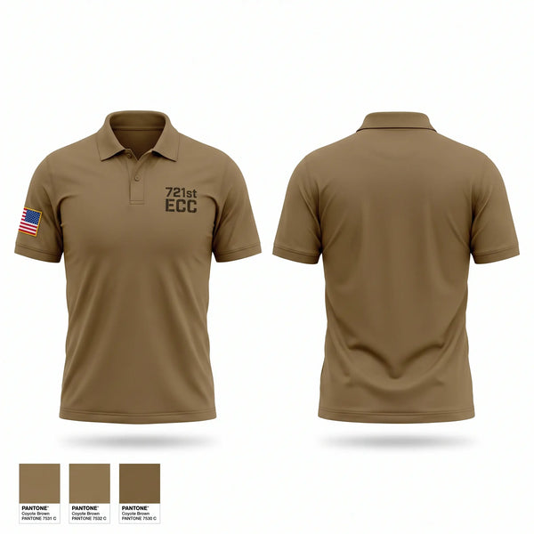 Short Sleeve Performance Polo, 721st ECC, Army, Teamtime, Team time, sublimation, custom sports apparel, team uniforms, spirit wear, spiritwear, sports uniforms, custom shirts, team store, custom team store, fundraiser sports, apparel fundraiser