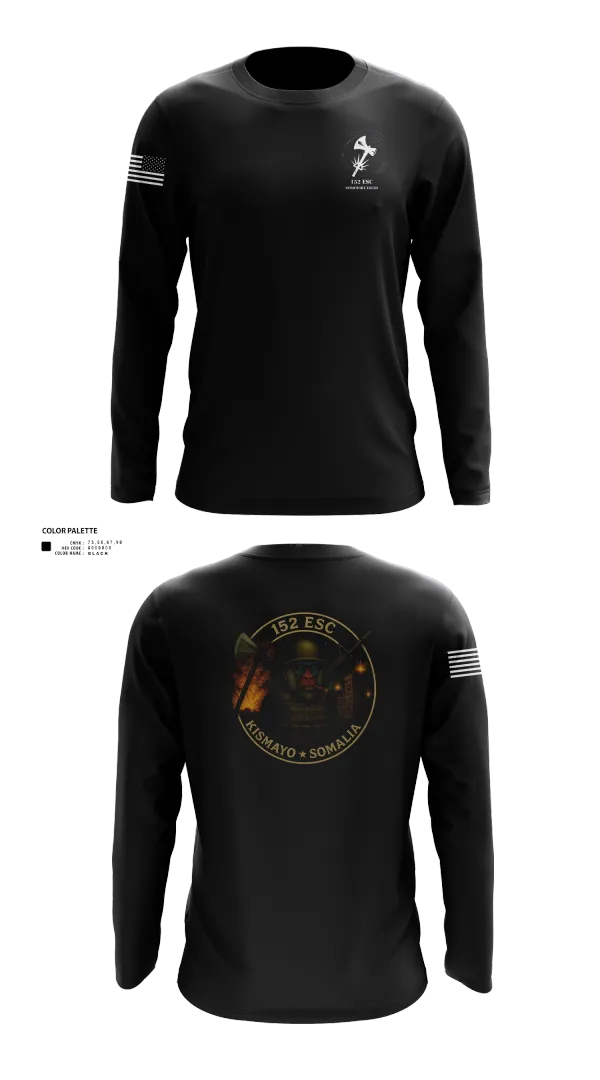 Long Sleeve Performance Shirt, 152 ESC, , Teamtime, Team time, sublimation, custom sports apparel, team uniforms, spirit wear, spiritwear, sports uniforms, custom shirts, team store, custom team store, fundraiser sports, apparel fundraiser