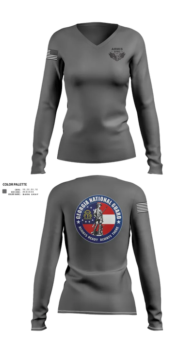 Armis SPRC 41969330 Women's Long Sleeve V-neck Shirt - 21
