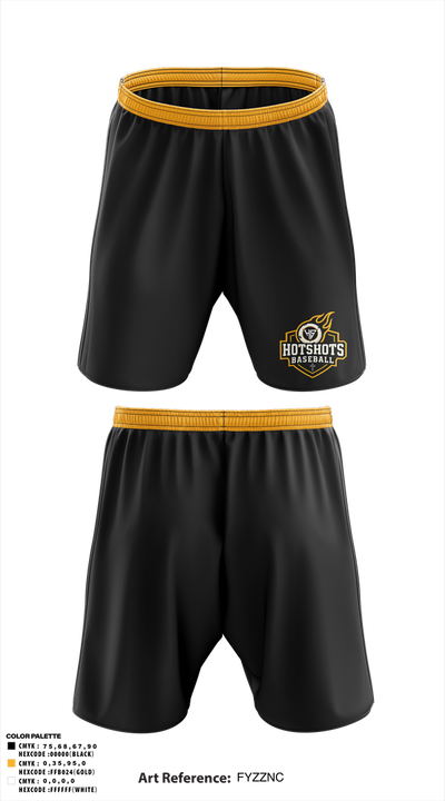 Hotshots Athletic Shorts With Pockets - 2