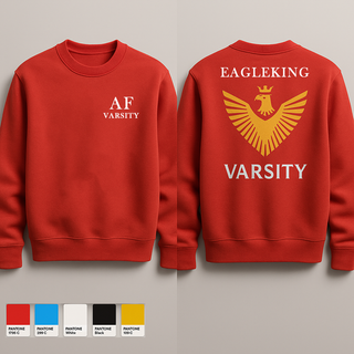 Crew Neck Sweatshirt, Varsity, , Teamtime, Team time, sublimation, custom sports apparel, team uniforms, spirit wear, spiritwear, sports uniforms, custom shirts, team store, custom team store, fundraiser sports, apparel fundraiser
