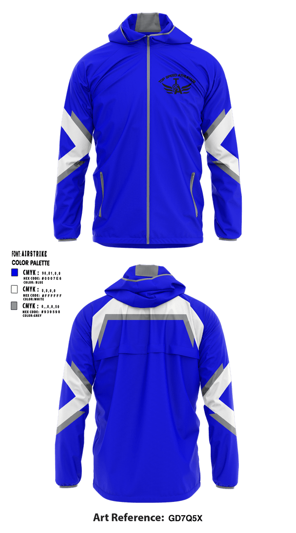 Top Speed Athletics 86585964 Windbreaker - 1