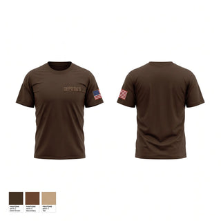 Old School Cotton Feel Shirt, Deputies, Police, Teamtime, Team time, sublimation, custom sports apparel, team uniforms, spirit wear, spiritwear, sports uniforms, custom shirts, team store, custom team store, fundraiser sports, apparel fundraiser