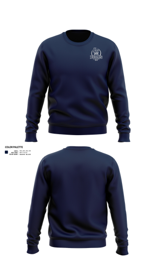 Crew Neck Sweatshirt, La Cueva Bears, Cheer, Teamtime, Team time, sublimation, custom sports apparel, team uniforms, spirit wear, spiritwear, sports uniforms, custom shirts, team store, custom team store, fundraiser sports, apparel fundraiser