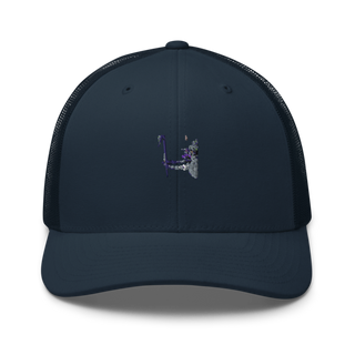 A BTRY 1-163D FA Reg 50980538 Retro Trucker Hat | Yupoong 6606
