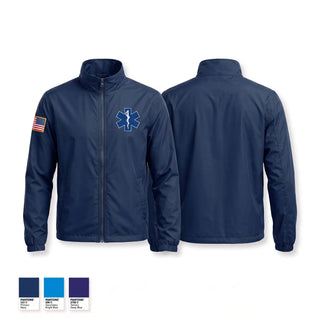 Windbreaker, Sharon Ambulance, EMS/EMT, Teamtime, Team time, sublimation, custom sports apparel, team uniforms, spirit wear, spiritwear, sports uniforms, custom shirts, team store, custom team store, fundraiser sports, apparel fundraiser