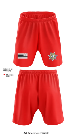 Athletic Shorts With Pockets, Stafford County Fire Marshal's Office, Police, Teamtime, Team time, sublimation, custom sports apparel, team uniforms, spirit wear, spiritwear, sports uniforms, custom shirts, team store, custom team store, fundraiser sports, apparel fundraiser