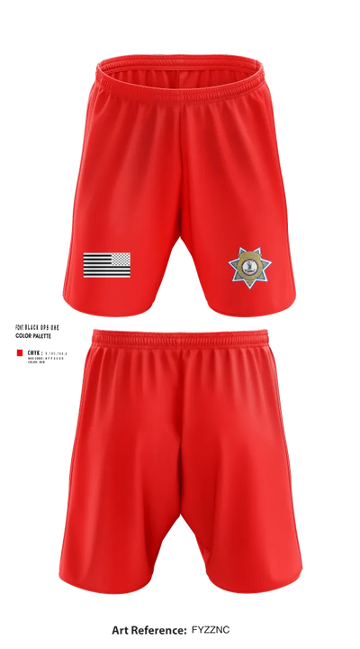 VFMA Use of Force Athletic Shorts With Pockets - 401