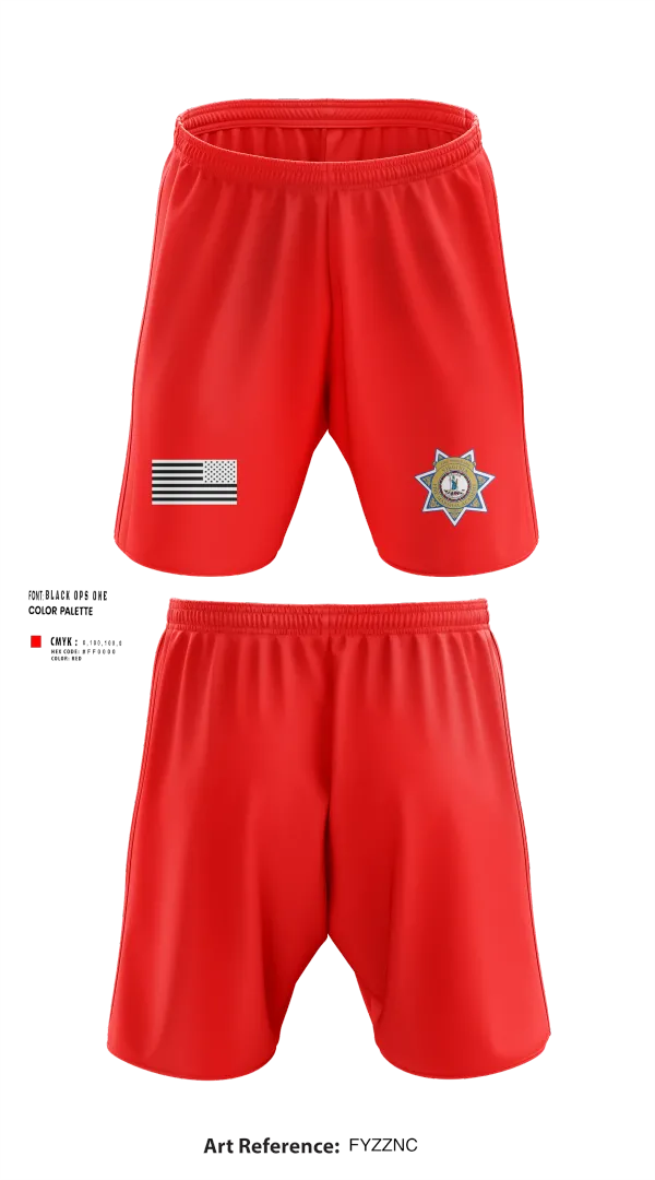 Athletic Shorts With Pockets, Stafford County Fire Marshal's Office, Police, Teamtime, Team time, sublimation, custom sports apparel, team uniforms, spirit wear, spiritwear, sports uniforms, custom shirts, team store, custom team store, fundraiser sports, apparel fundraiser