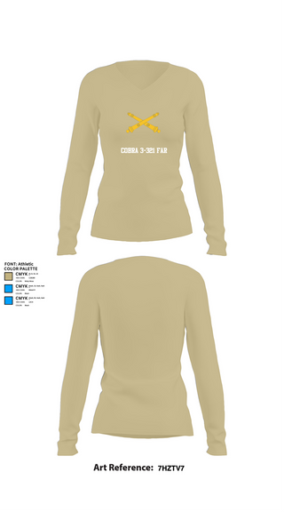 Womens Long Sleeve Vneck Shirt, Cobra 3-321 FAR, , Teamtime, Team time, sublimation, custom sports apparel, team uniforms, spirit wear, spiritwear, sports uniforms, custom shirts, team store, custom team store, fundraiser sports, apparel fundraiser