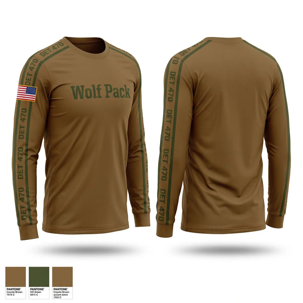 Long Sleeve Performance Shirt, Wolf Pack, Air Force, Teamtime, Team time, sublimation, custom sports apparel, team uniforms, spirit wear, spiritwear, sports uniforms, custom shirts, team store, custom team store, fundraiser sports, apparel fundraiser