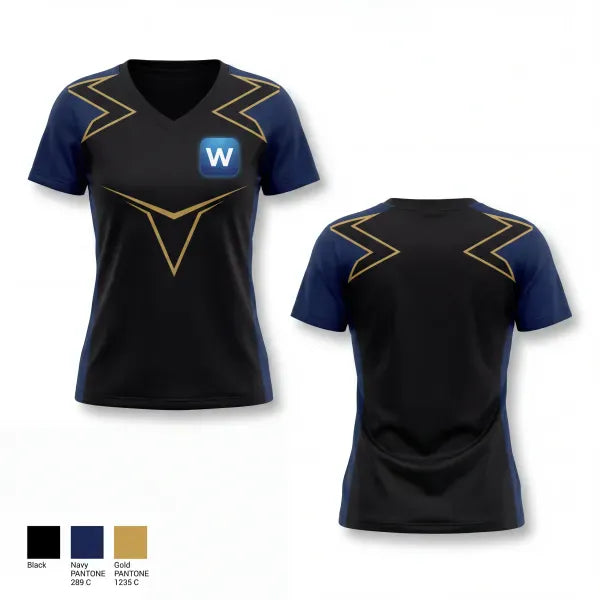 Womens Short Sleeve Vneck Shirt, Ascent Sports, , Teamtime, Team time, sublimation, custom sports apparel, team uniforms, spirit wear, spiritwear, sports uniforms, custom shirts, team store, custom team store, fundraiser sports, apparel fundraiser