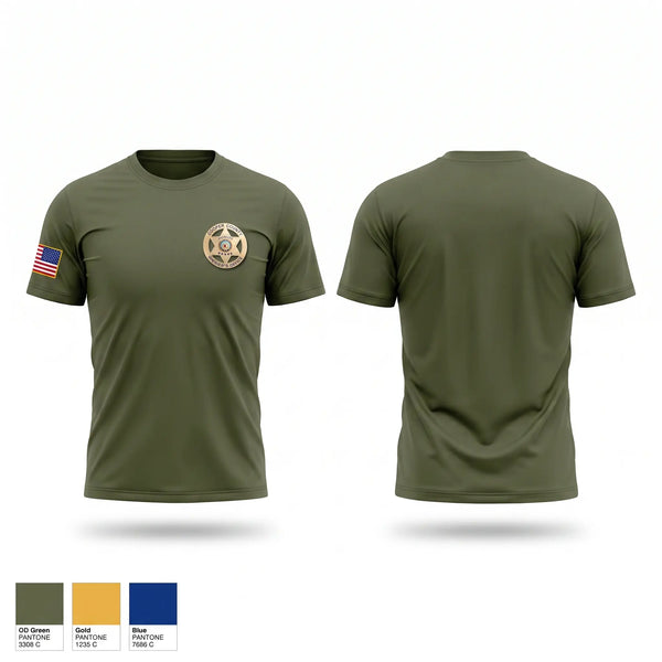 Short Sleeve Performance Shirt, Cooper County Sheriff’s Office, Police, Teamtime, Team time, sublimation, custom sports apparel, team uniforms, spirit wear, spiritwear, sports uniforms, custom shirts, team store, custom team store, fundraiser sports, apparel fundraiser