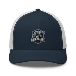 Forge & Barrel Firearms 85618351 Retro Trucker Hat | Yupoong 6606