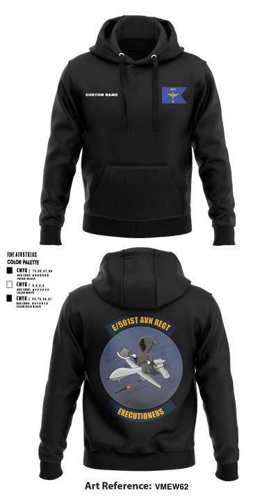 E 501st 1 AD, CAB AVMX 41273123 Hoodie - 1