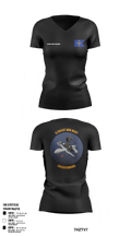 E 501st 1 AD, CAB AVMX 41273123 Women's Short Sleeve V-neck Shirt - 1
