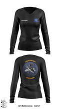 E 501st 1 AD, CAB AVMX 41273123 Women's Long Sleeve V-neck Shirt - 1