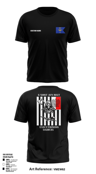 E 501st 1AD, CAB AVMX 23374839 Short Sleeve Performance Shirt - 3