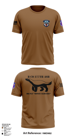 B CO 277 ASB HQ 9127961 Short Sleeve Performance Shirt - 2