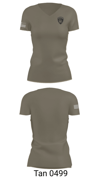 Womens Short Sleeve Vneck Shirt, Fulton Police Department, Police, Teamtime, Team time, sublimation, custom sports apparel, team uniforms, spirit wear, spiritwear, sports uniforms, custom shirts, team store, custom team store, fundraiser sports, apparel fundraiser