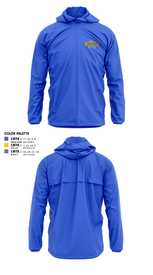 Windbreaker, Richwoods Cheer, Cheer, Teamtime, Team time, sublimation, custom sports apparel, team uniforms, spirit wear, spiritwear, sports uniforms, custom shirts, team store, custom team store, fundraiser sports, apparel fundraiser