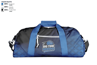 Duffle Bag, Big Time Hoops, Men's Basketball, Teamtime, Team time, sublimation, custom sports apparel, team uniforms, spirit wear, spiritwear, sports uniforms, custom shirts, team store, custom team store, fundraiser sports, apparel fundraiser