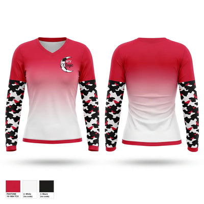 WTX Magic Women's Long Sleeve V-neck Shirt - 1
