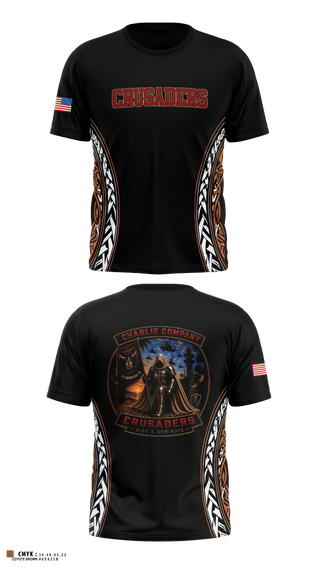 Old School Cotton Feel Shirt, CRUSADERS, Army, Teamtime, Team time, sublimation, custom sports apparel, team uniforms, spirit wear, spiritwear, sports uniforms, custom shirts, team store, custom team store, fundraiser sports, apparel fundraiser