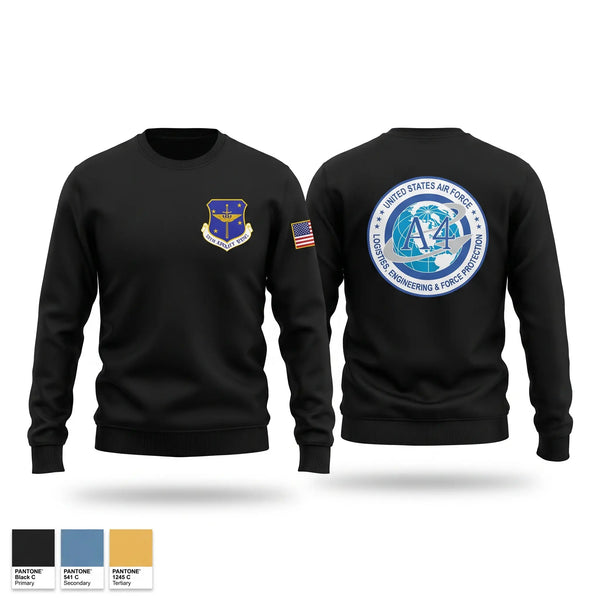 Crew Neck Sweatshirt, 19th Airlift Wing, Air Force, Teamtime, Team time, sublimation, custom sports apparel, team uniforms, spirit wear, spiritwear, sports uniforms, custom shirts, team store, custom team store, fundraiser sports, apparel fundraiser