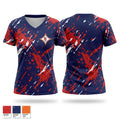 Sandy Creek High School Basketball 22623610 Women's Short Sleeve V-neck Shirt - 1